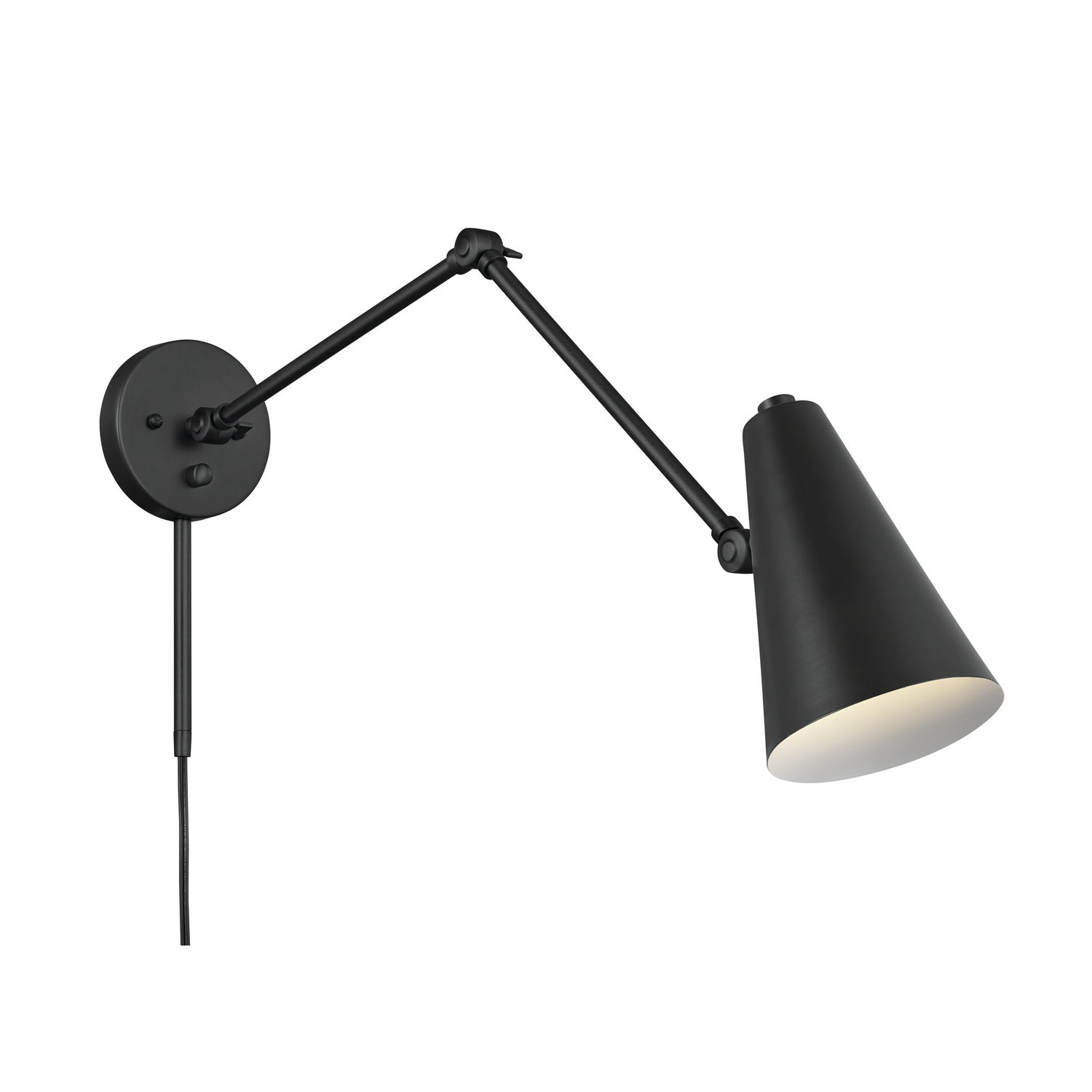 Kichler - 52486BKB - One Light Wall Sconce - Sylvia - Black