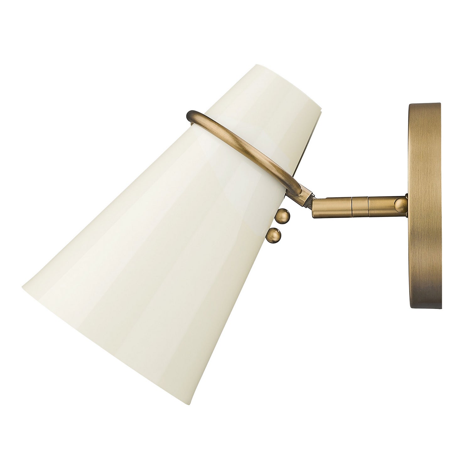 Golden - 2122-1W MBS-GE - One Light Wall Sconce - Reeva - Modern Brass