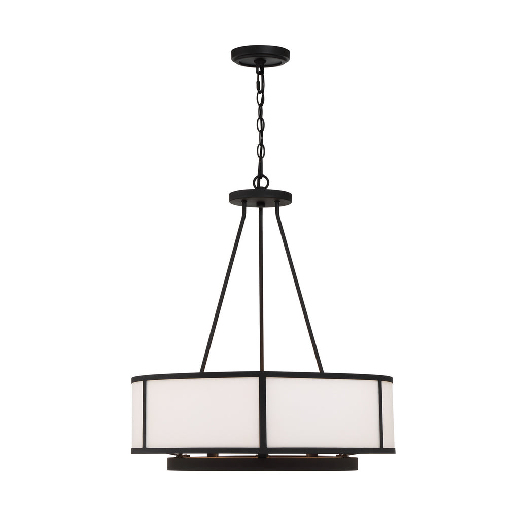 Crystorama - BRY-8006-BF - Six Light Chandelier - Bryant - Black Forged