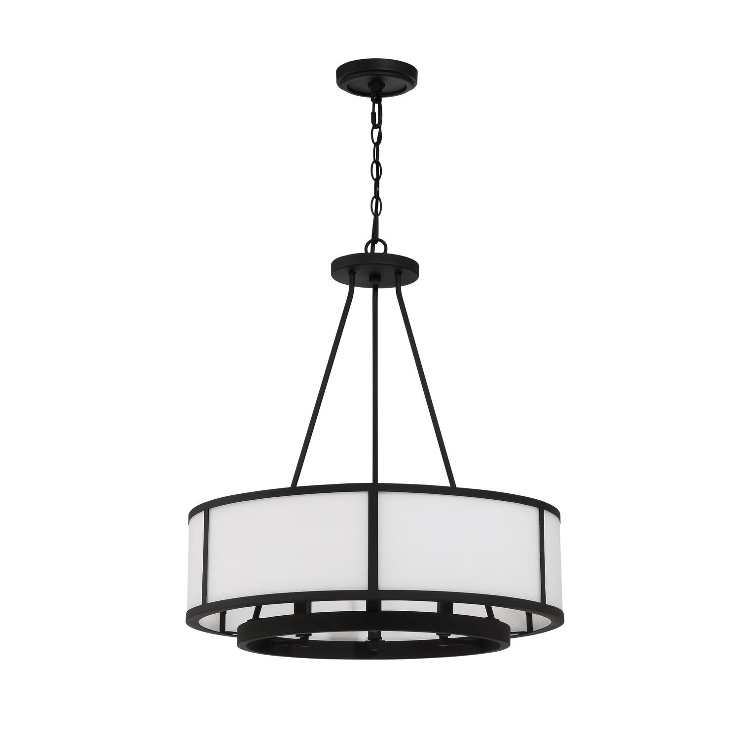 Crystorama - BRY-8006-BF - Six Light Chandelier - Bryant - Black Forged