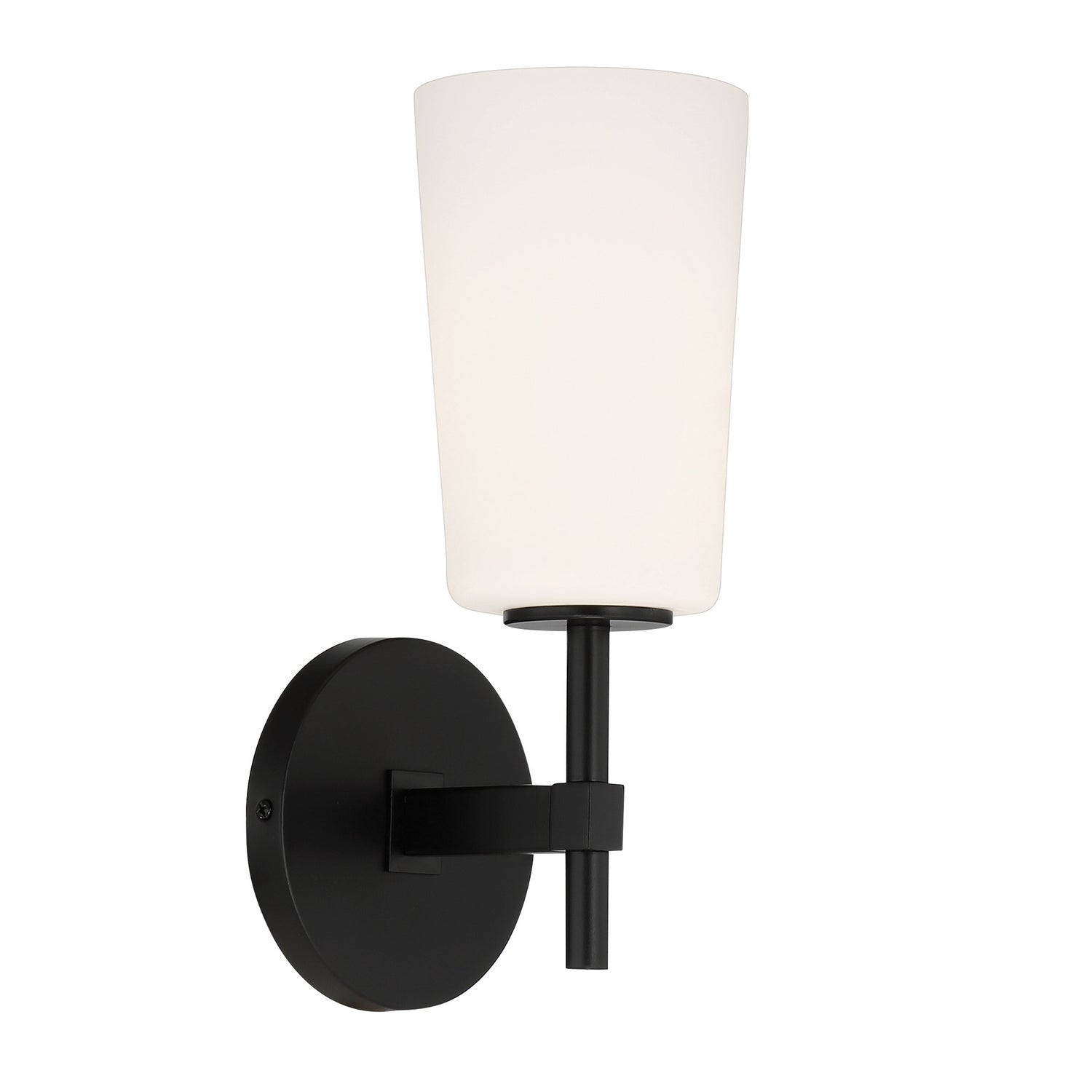 Crystorama - COL-101-BK - One Light Wall Sconce - Colton - Black