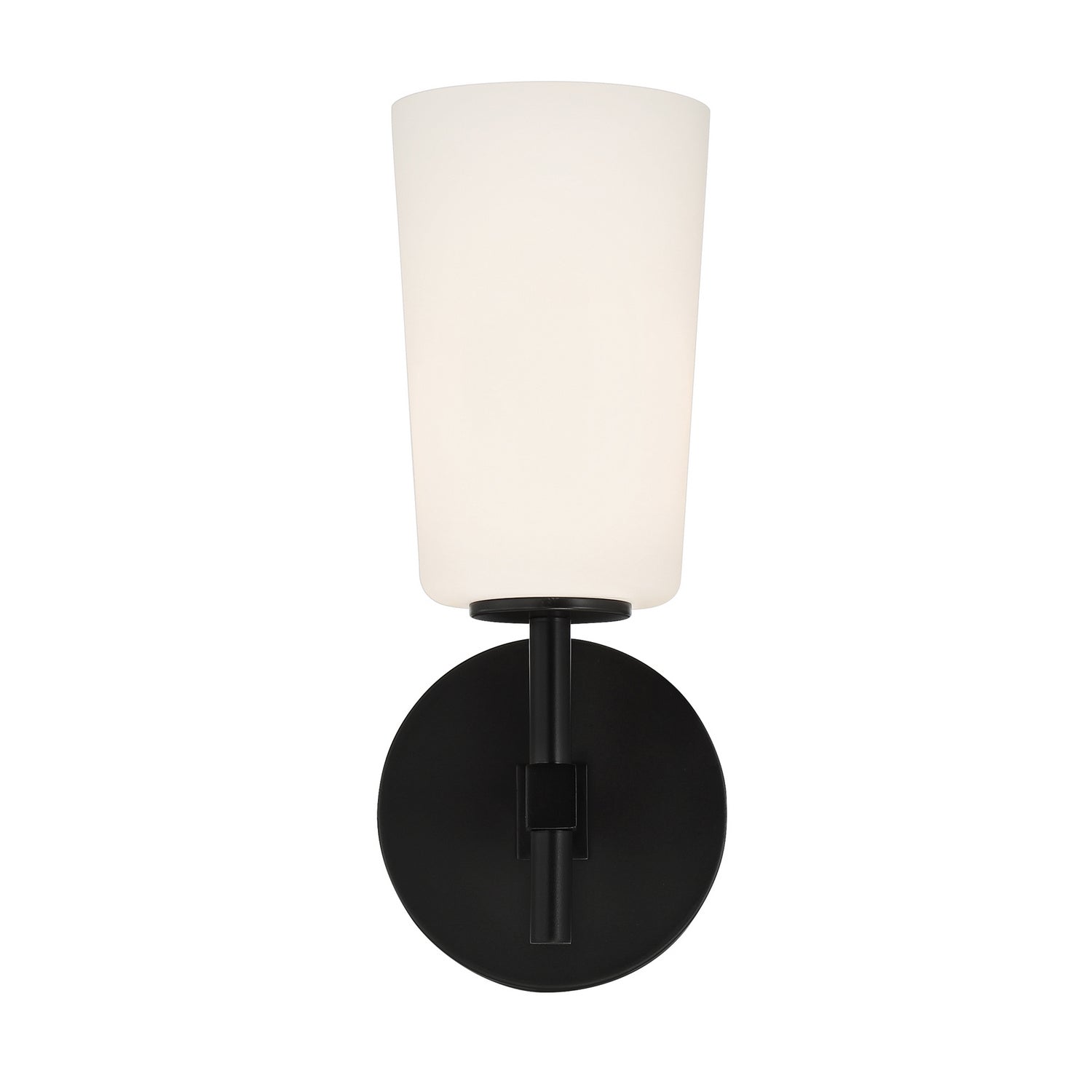 Crystorama - COL-101-BK - One Light Wall Sconce - Colton - Black