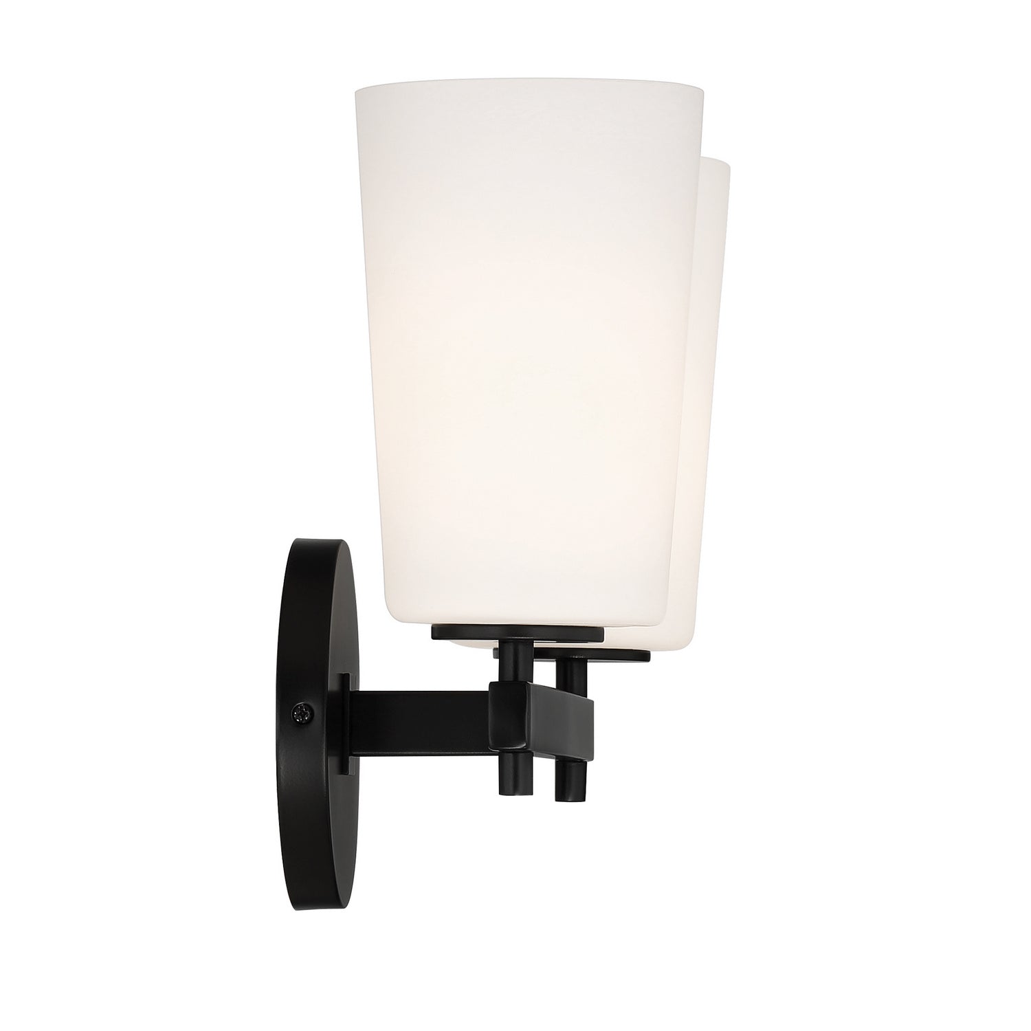 Crystorama - COL-102-BK - Two Light Wall Sconce - Colton - Black