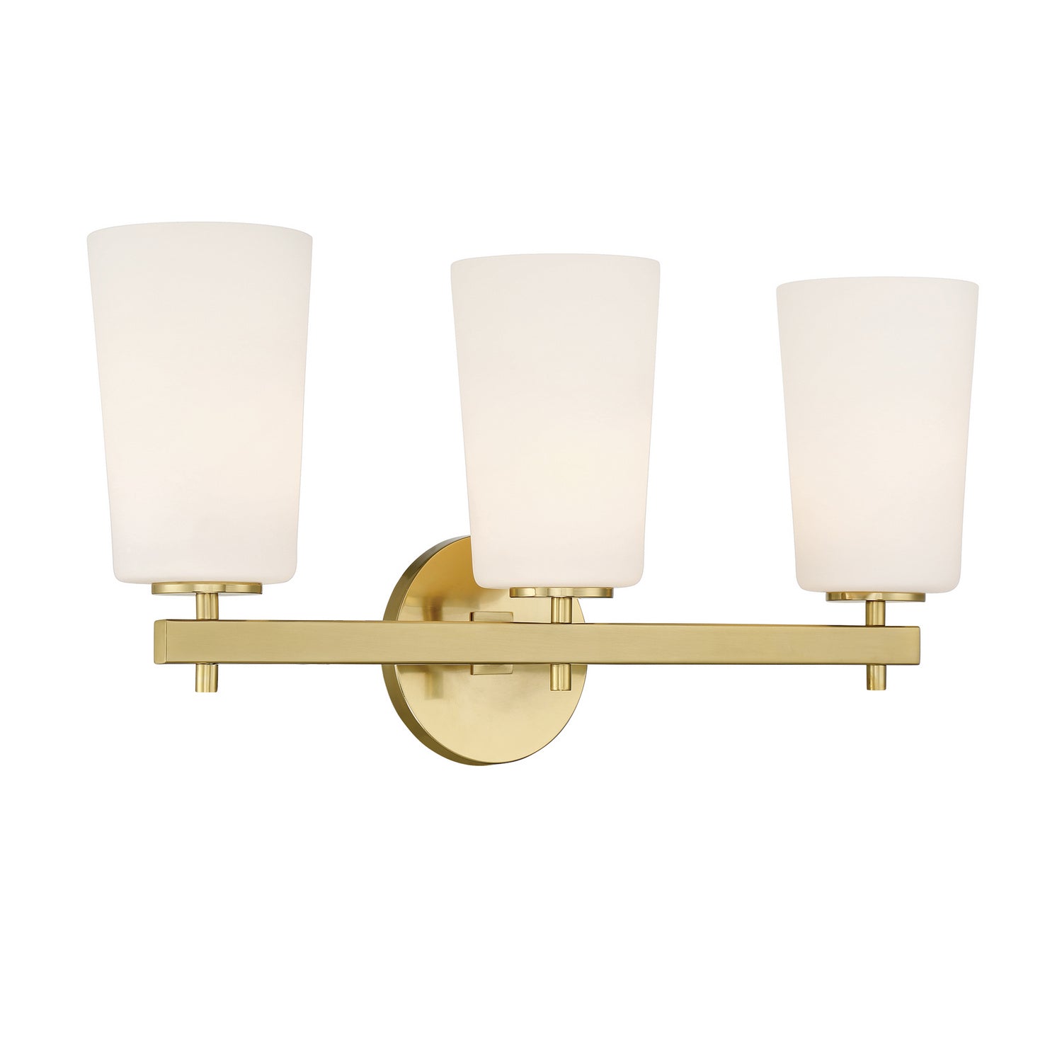 Crystorama - COL-103-AG - Three Light Wall Sconce - Colton - Aged Brass