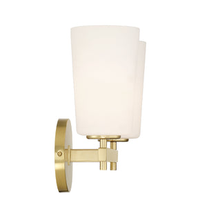 Crystorama - COL-103-AG - Three Light Wall Sconce - Colton - Aged Brass