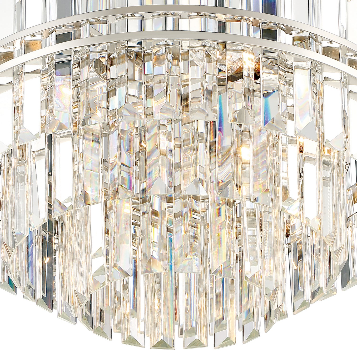 Crystorama - HAY-1405-PN - 12 Light Chandelier - Hayes - Polished Nickel