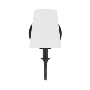 Crystorama - PAY-921-BF - One Light Wall Sconce - Payton - Black Forged