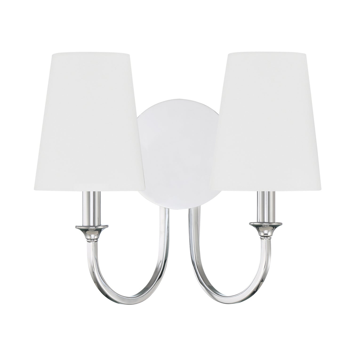 Crystorama - PAY-922-CH - Two Light Wall Sconce - Payton - Polished Chrome