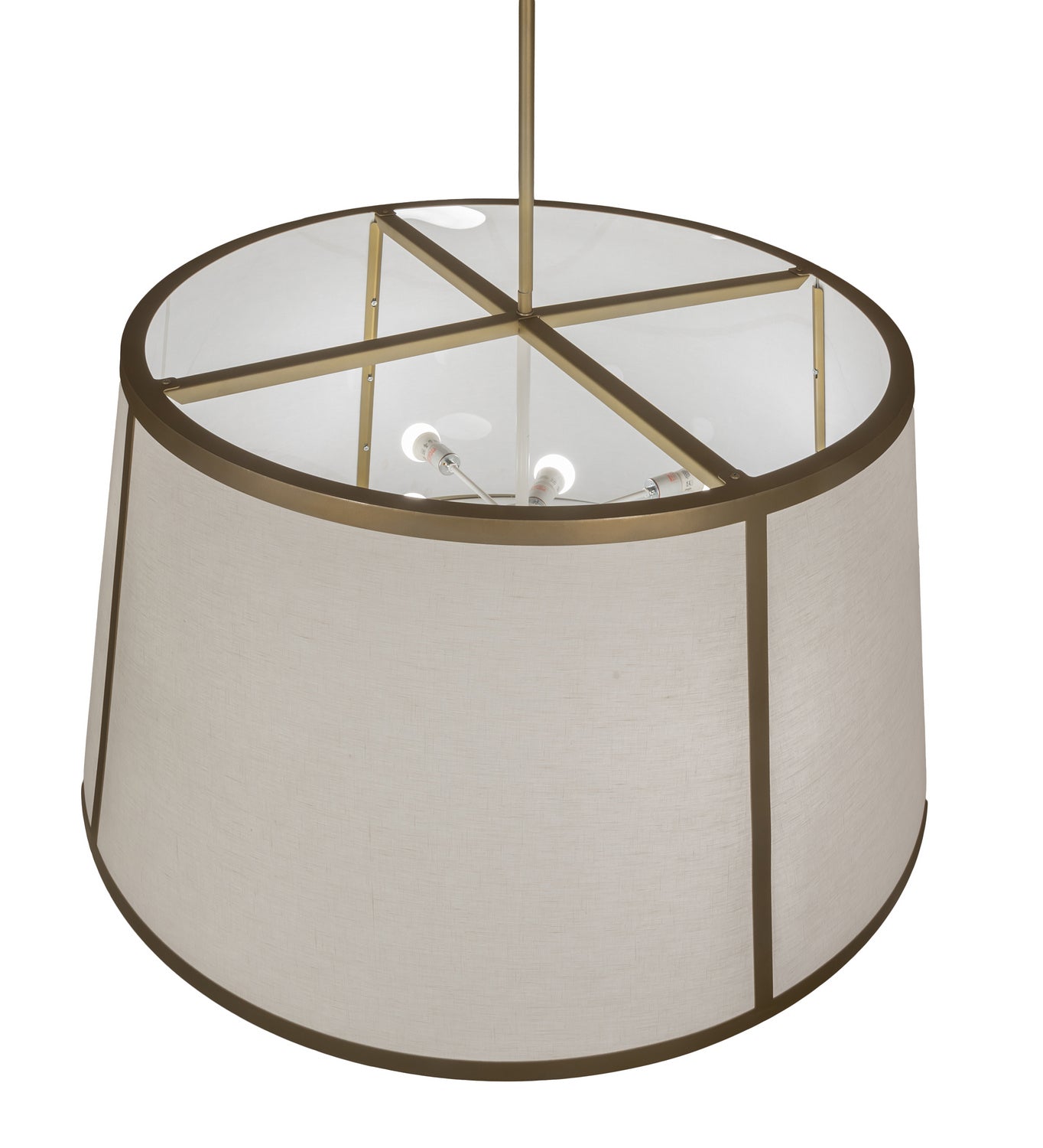 Meyda Tiffany - 218060 - LED Pendant - Cilindro - Matte Buttered Brass