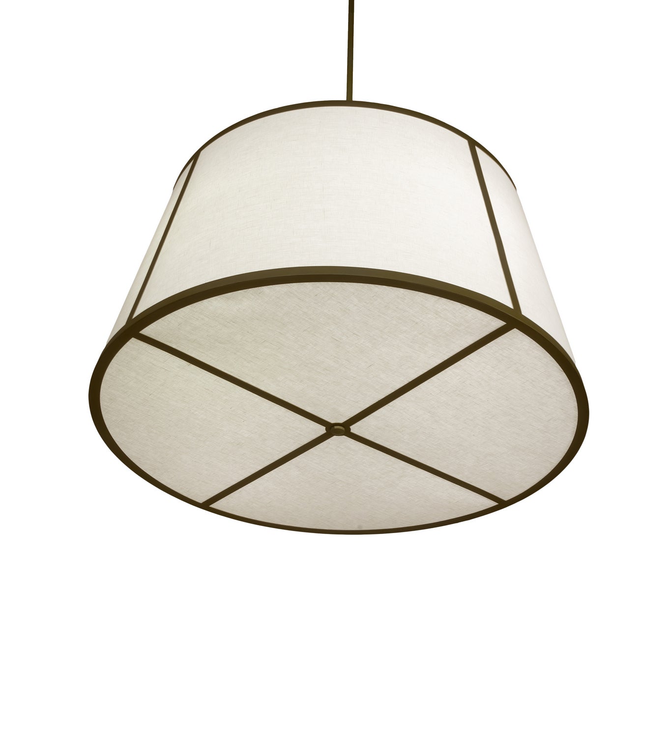 Meyda Tiffany - 218060 - LED Pendant - Cilindro - Matte Buttered Brass