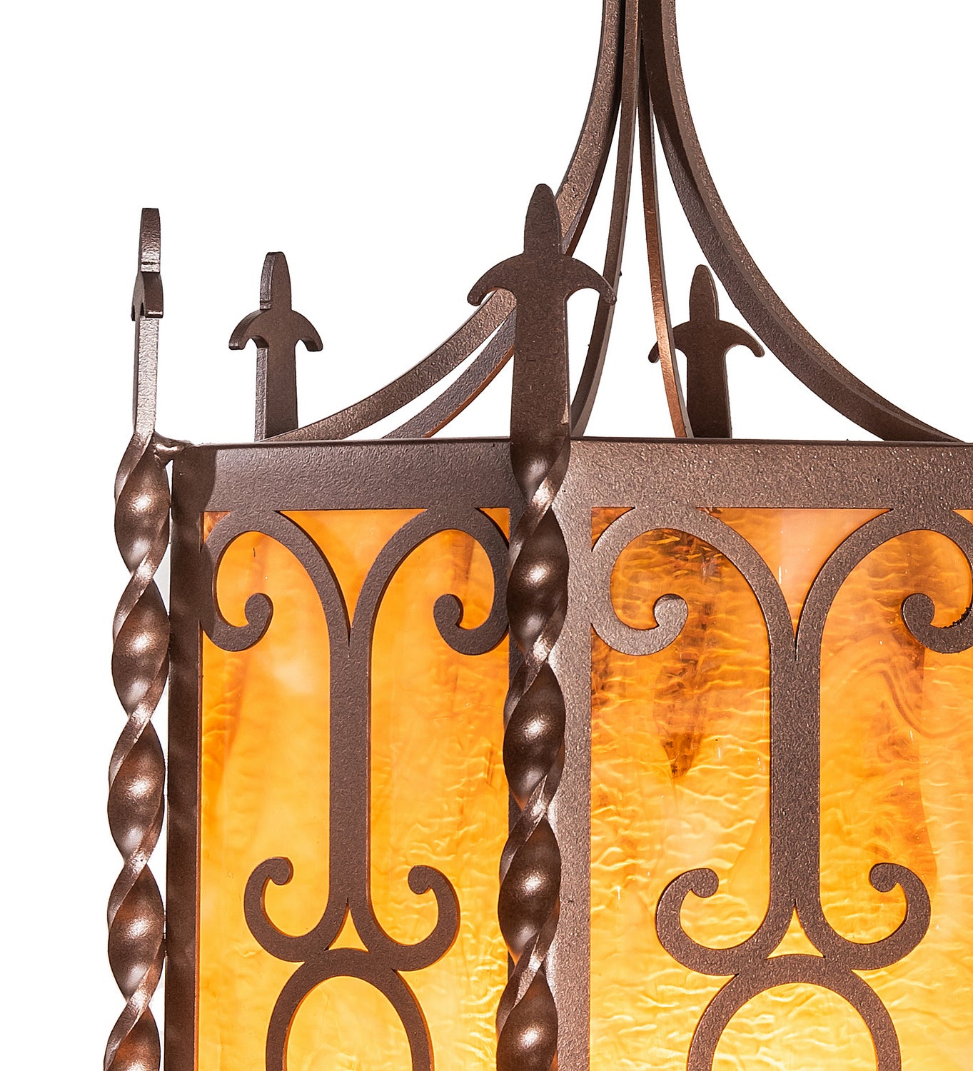 Meyda Tiffany - 220807 - Three Light Wall Sconce - Cosette - C-Mahogany Bronze