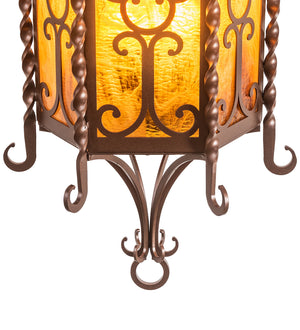 Meyda Tiffany - 220807 - Three Light Wall Sconce - Cosette - C-Mahogany Bronze