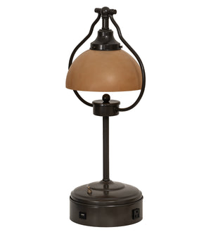 Meyda Tiffany - 247040 - One Light Table Lamp - Sedgwick - Timeless Bronze