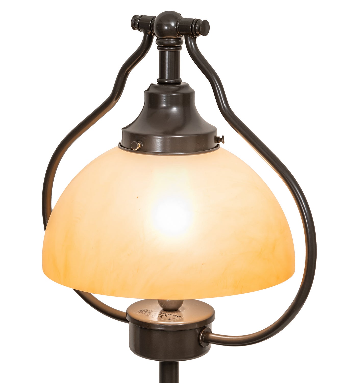 Meyda Tiffany - 247040 - One Light Table Lamp - Sedgwick - Timeless Bronze