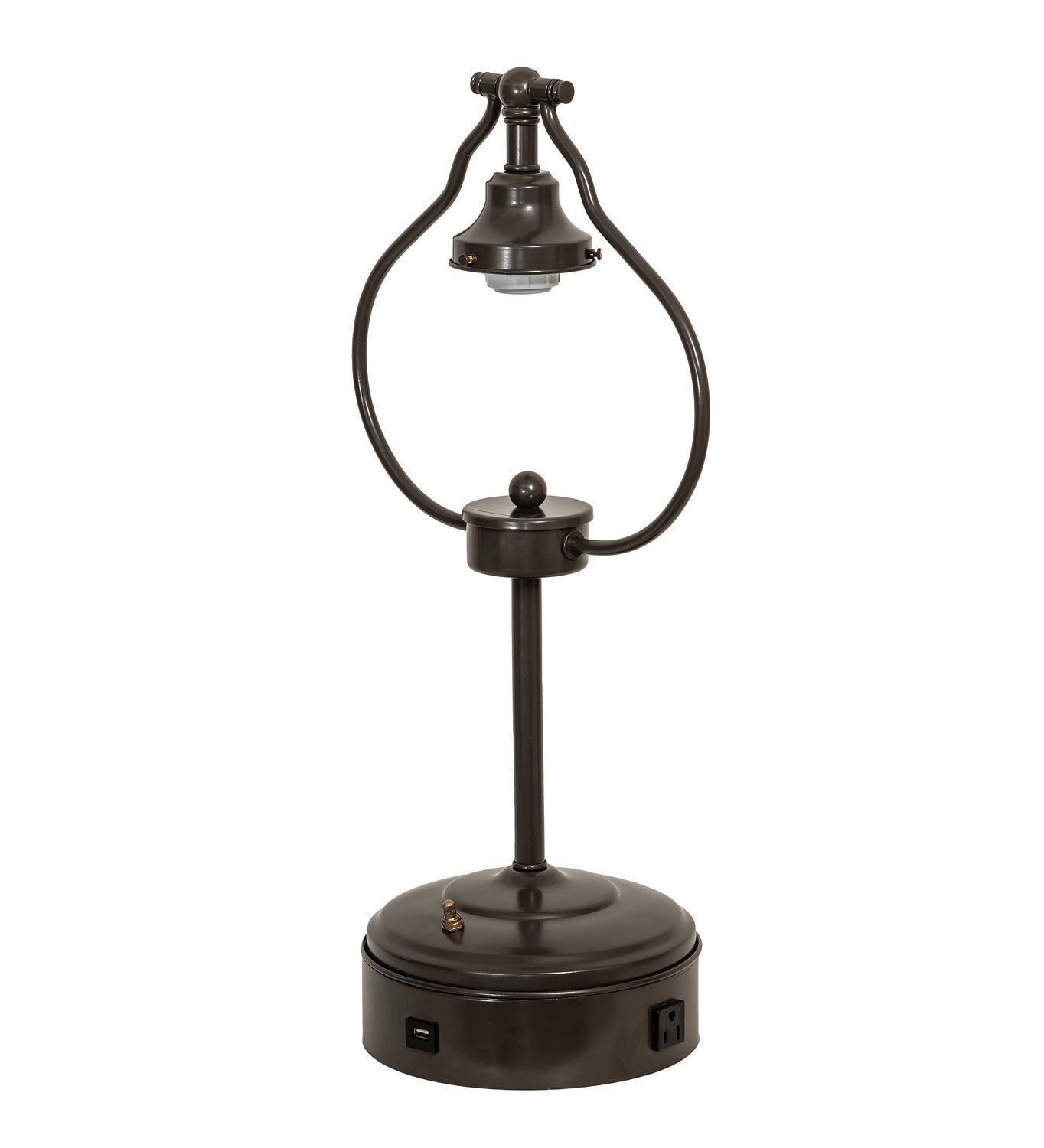 Meyda Tiffany - 247040 - One Light Table Lamp - Sedgwick - Timeless Bronze