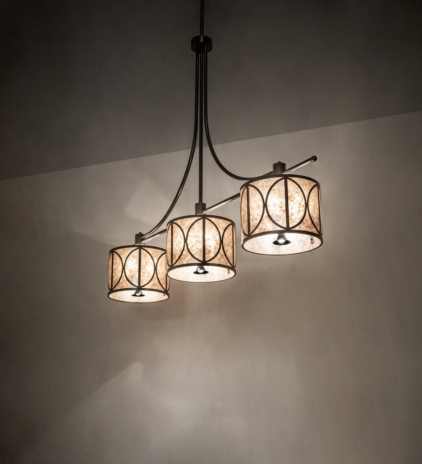 Meyda Tiffany - 247578 - 12 Light Pendant - Penelope - Timeless Bronze Vein