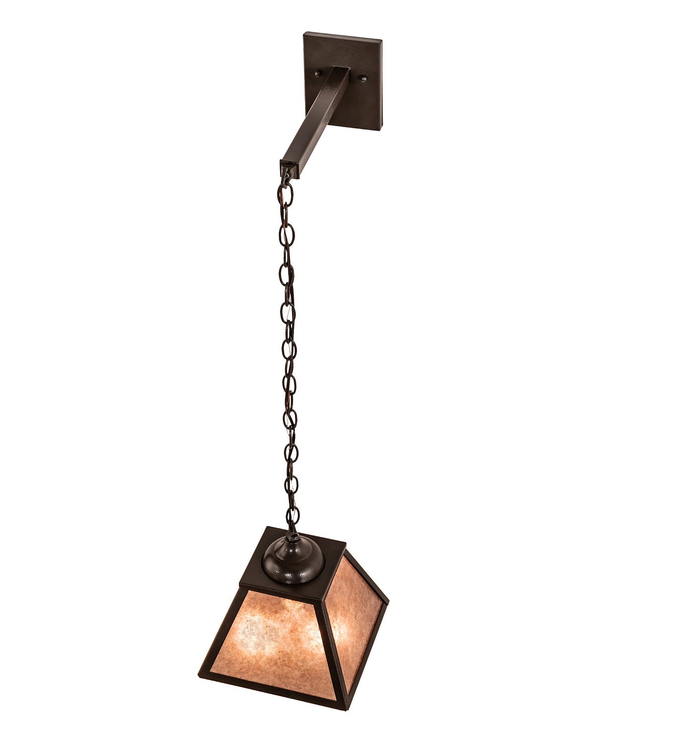 Meyda Tiffany - 247645 - Three Light Wall Sconce - Mission Prime - Timeless Bronze Vein