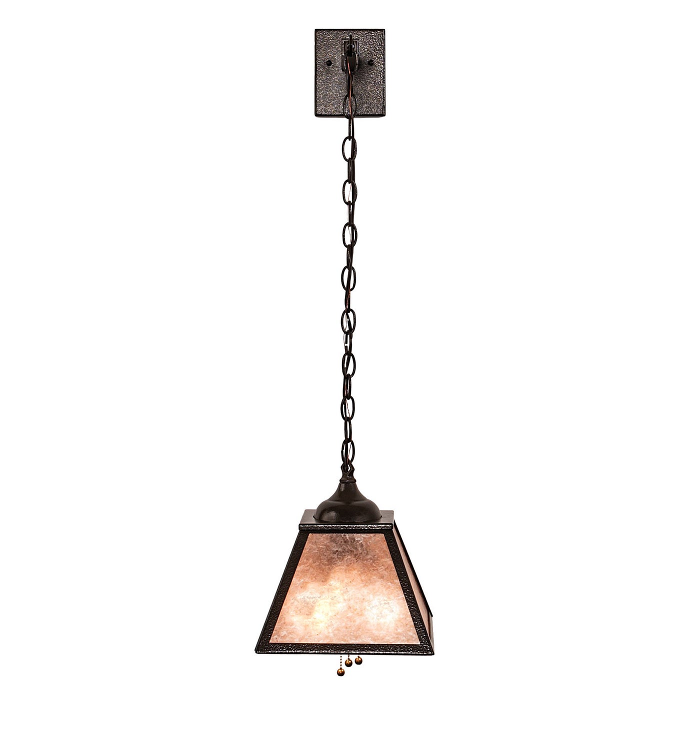 Meyda Tiffany - 247645 - Three Light Wall Sconce - Mission Prime - Timeless Bronze Vein