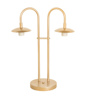 Meyda Tiffany - 254472 - Two Light Table Lamp - Bola - Champagne Metallic