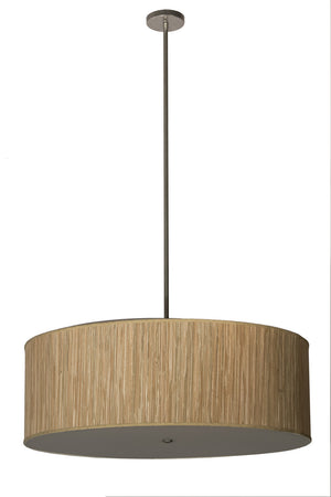 Meyda Tiffany - 254568 - LED Pendant - Cilindro - Natural Aluminum