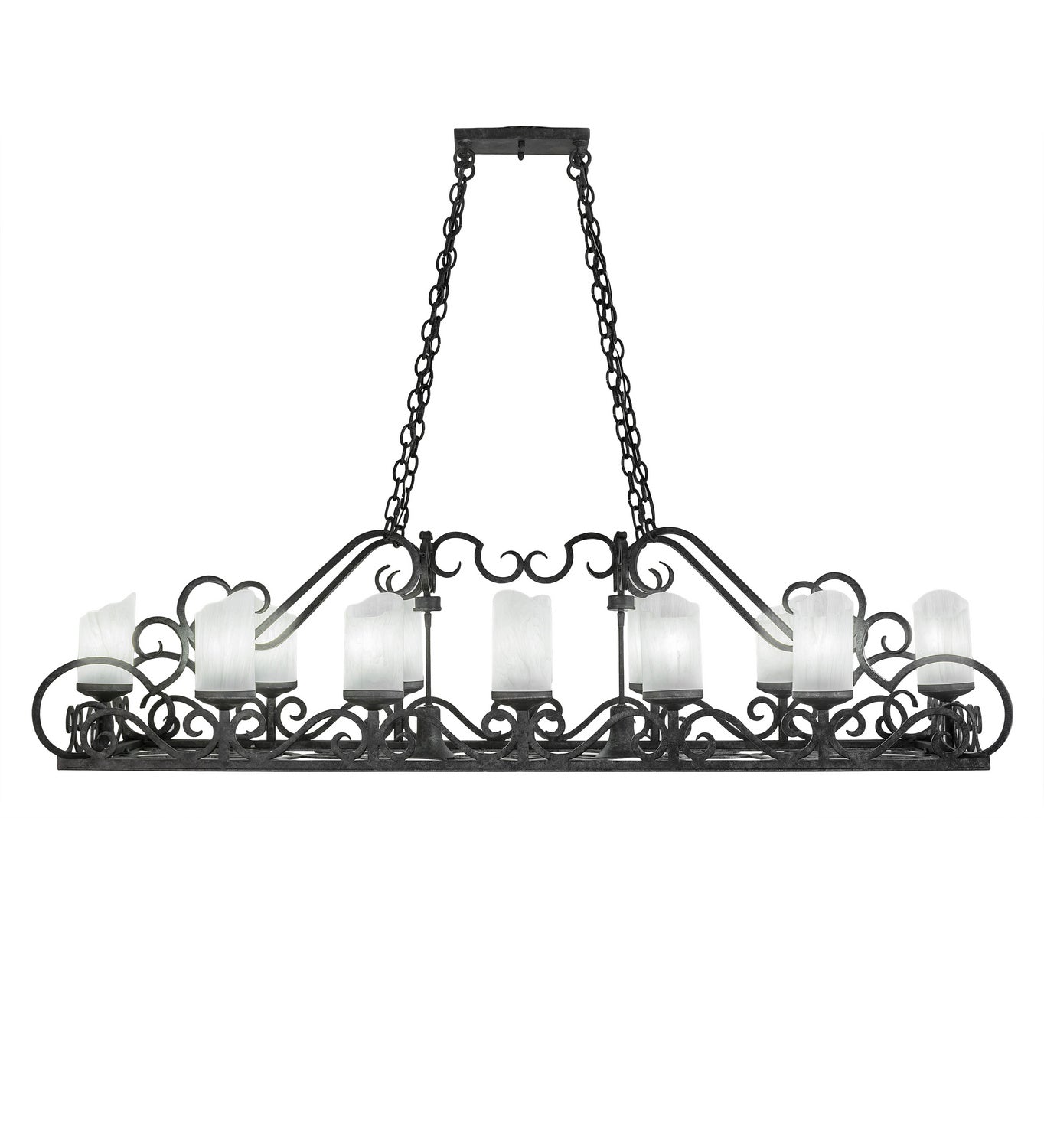 Meyda Tiffany - 254701 - LED Chandelier - Carlotta - Smoke