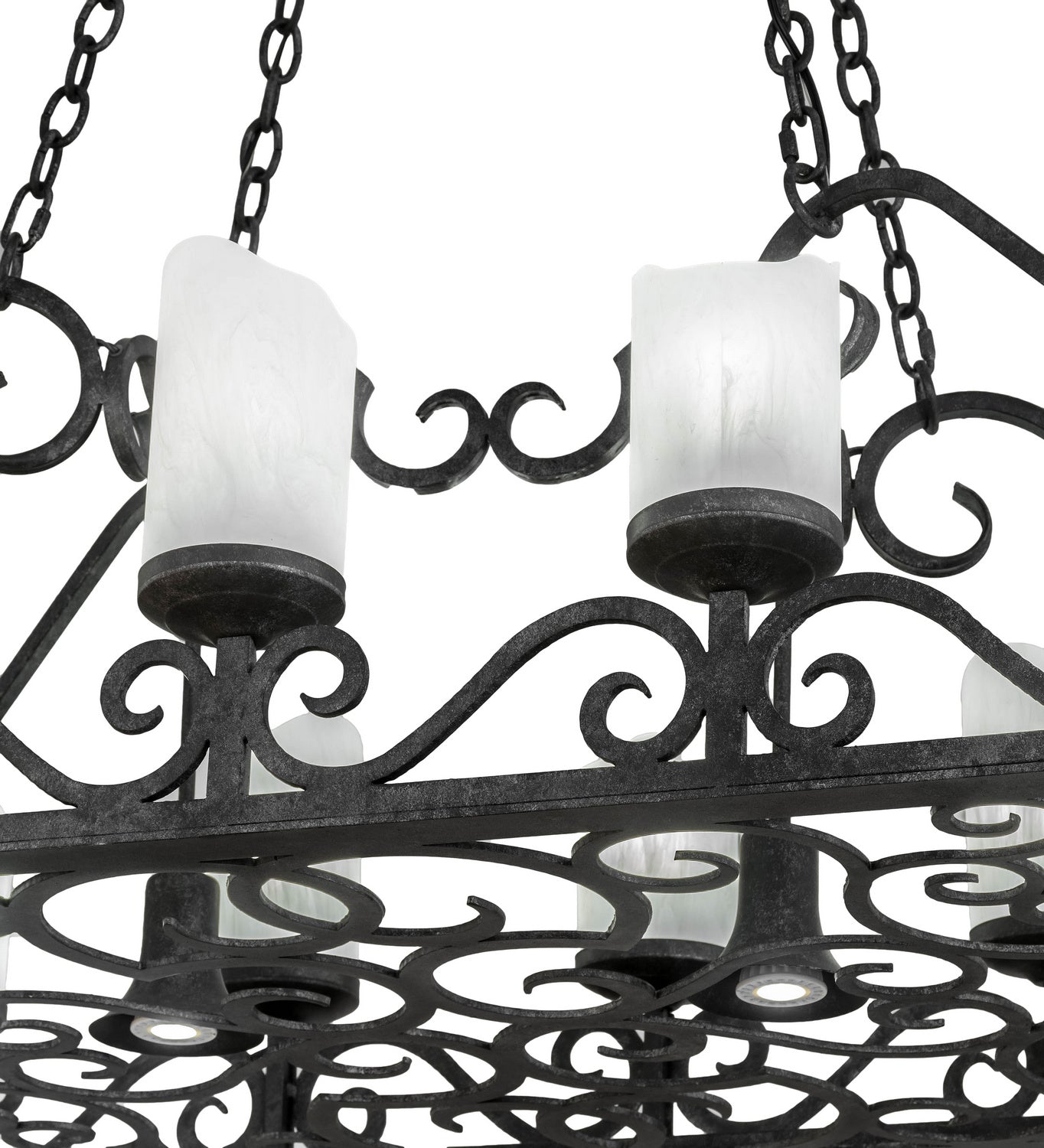 Meyda Tiffany - 254701 - LED Chandelier - Carlotta - Smoke