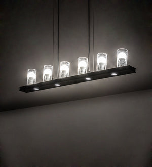 Meyda Tiffany - 254714 - LED Pendant - Loudon - Flat Black