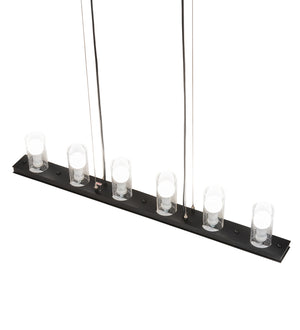 Meyda Tiffany - 254714 - LED Pendant - Loudon - Flat Black