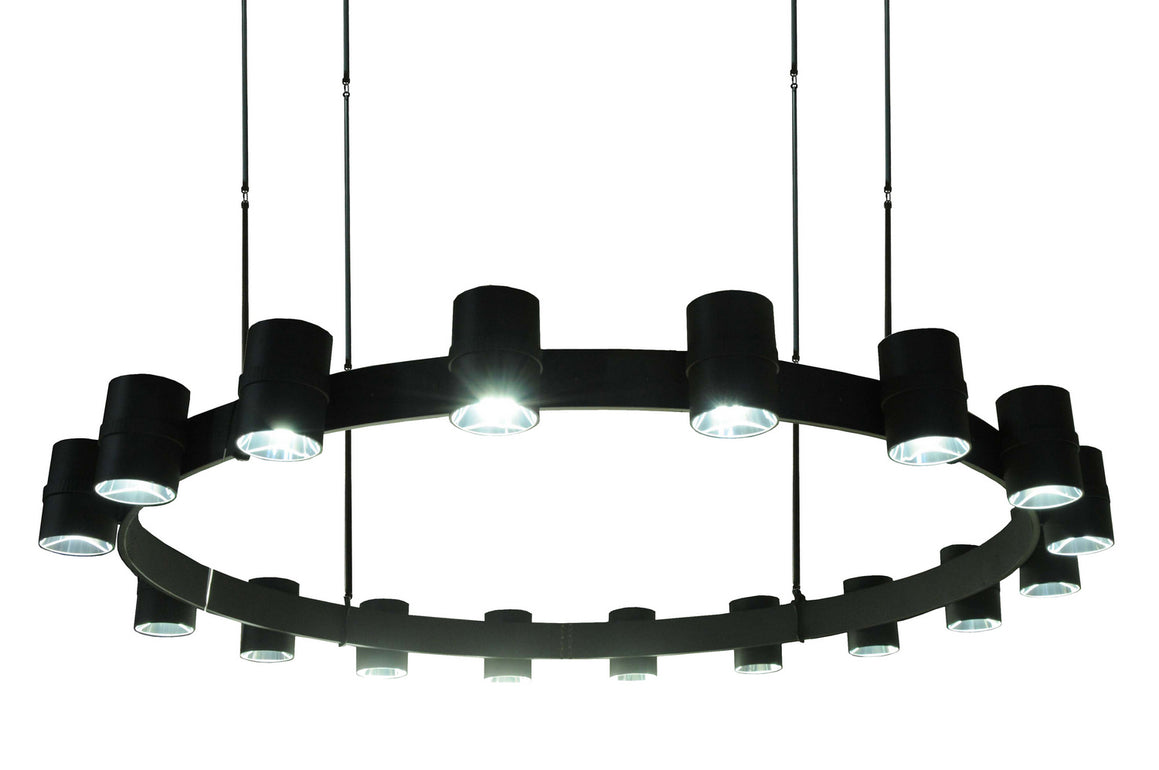 Meyda Tiffany - 254909 - LED Chandelier - Chappell - Wrought Iron