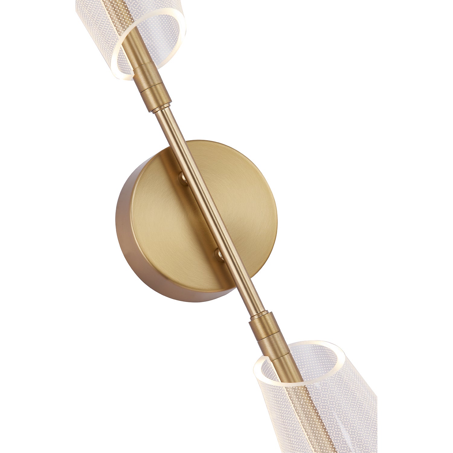 Kuzco Lighting - WS62629-BG/LG - LED Wall Sconce - Mulberry - Brushed Gold/Light Guide