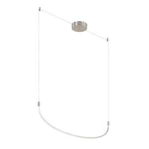 Kuzco Lighting - LP89048-BN - LED Pendant - Talis - Brushed Nickel