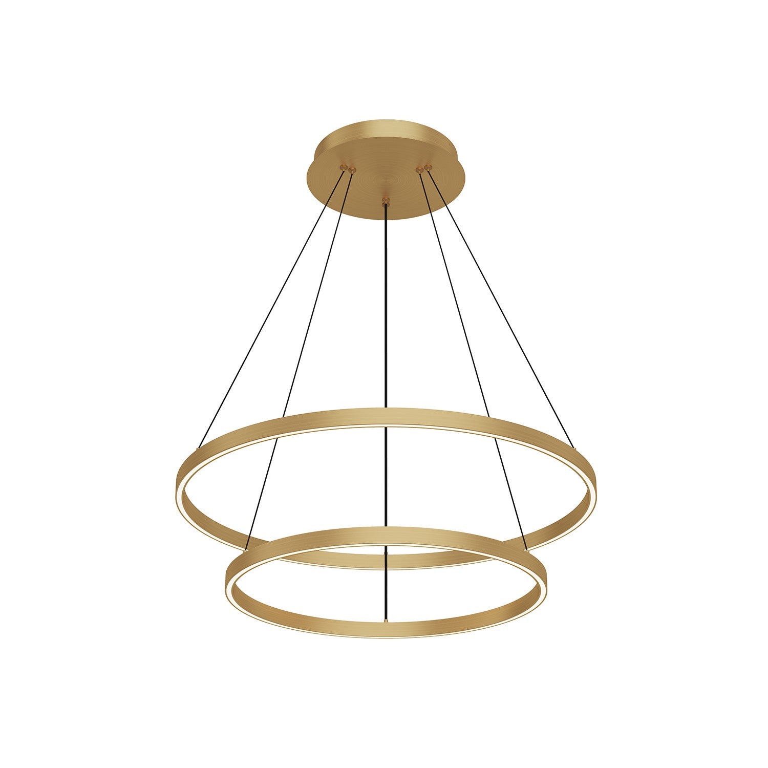 Kuzco Lighting - CH87832-BG - LED Chandelier - Cerchio - Brushed Gold