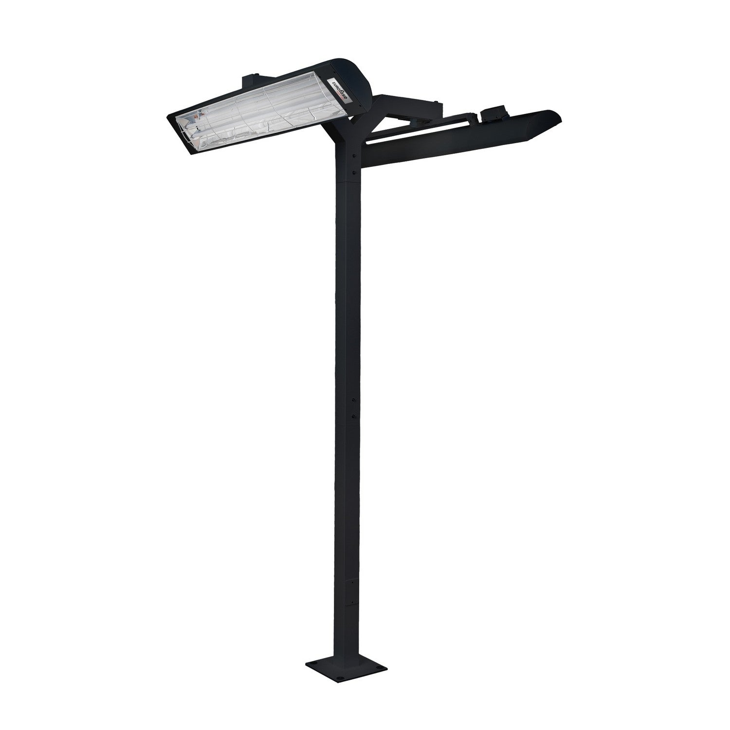 Eurofase - EF3908PMDB - 8FT POLE MOUNT,DOUBLE 39IN,BLK - Black