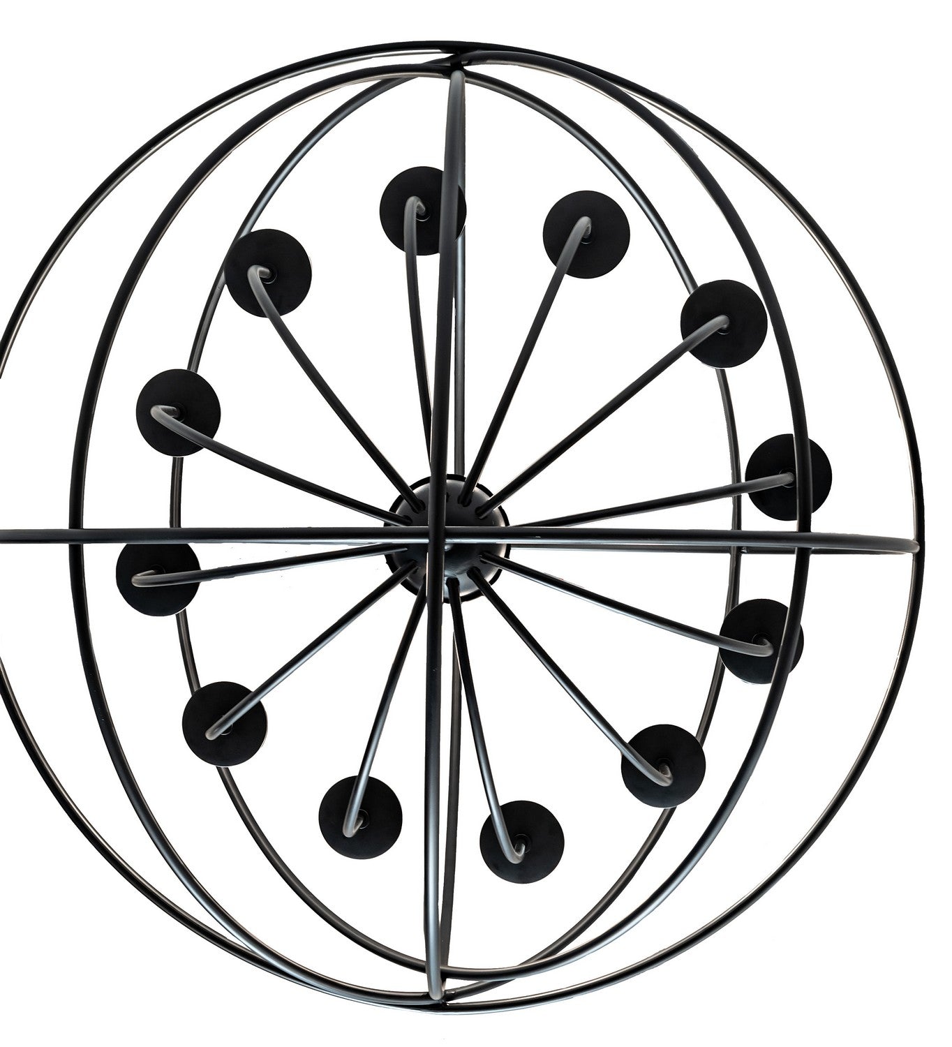 Meyda Tiffany - 247246 - 12 Light Chandelier - Atom Enerjisi - Solar Black