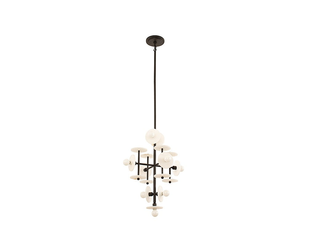 Savoy House - 1-1590-9-50 - Nine Light Pendant - Amani - Black Cashmere