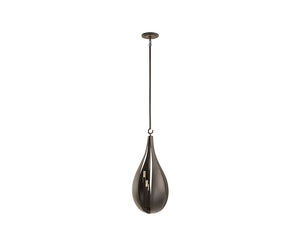 Savoy House - 3-4390-5-50 - Five Light Pendant - Bali - Black Cashmere