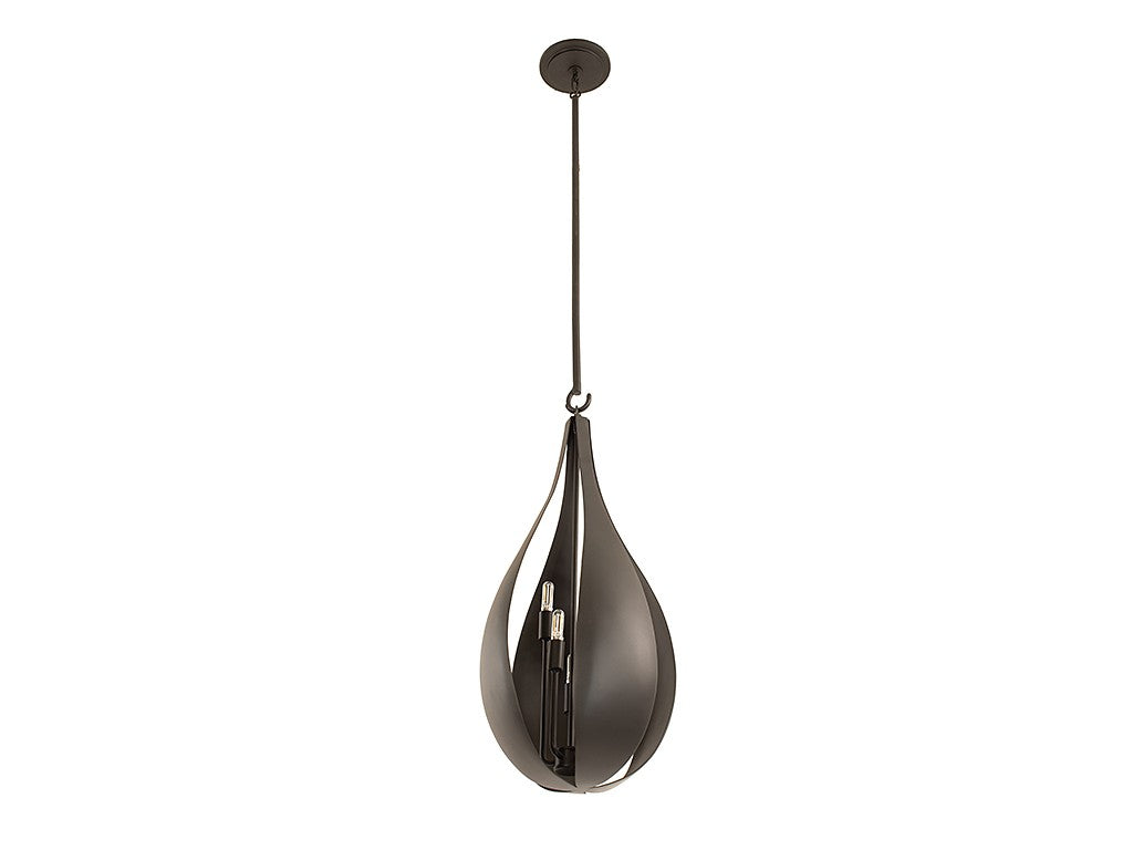 Savoy House - 3-4390-5-50 - Five Light Pendant - Bali - Black Cashmere