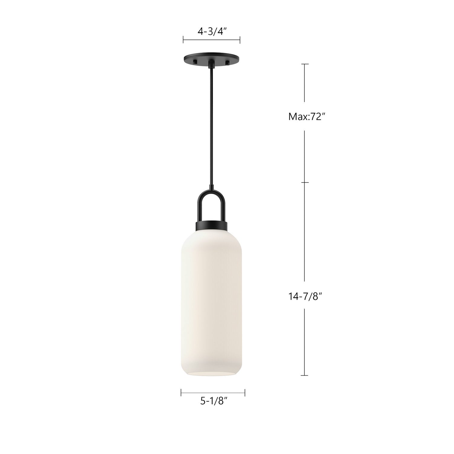 Alora - PD401505AGCL - One Light Pendant - Soji - Aged Gold/Clear Glass