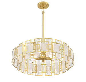 Savoy House - 1-2031-5-260 - Five Light Chandelier - Portia - True Gold