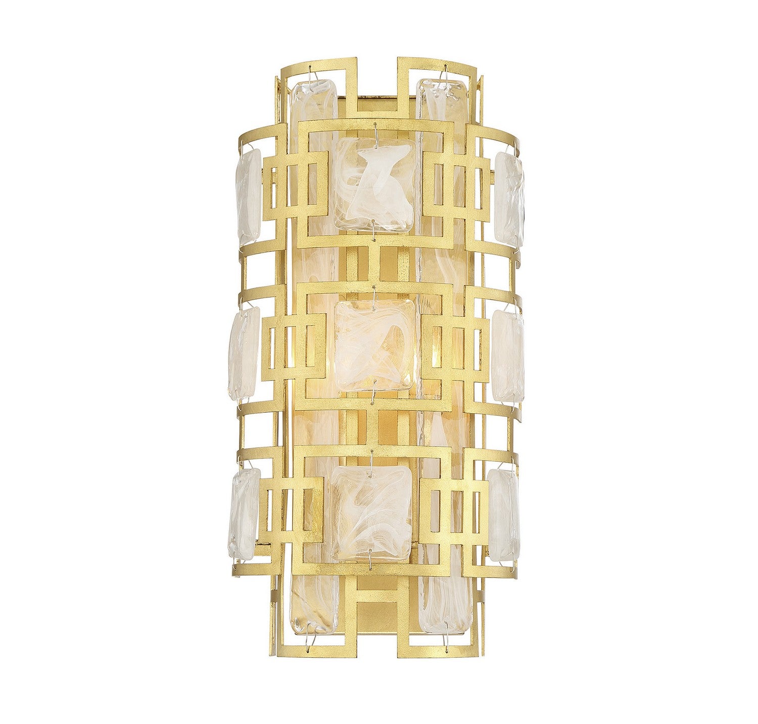 Savoy House - 9-2030-2-260 - Two Light Wall Sconce - Portia - True Gold