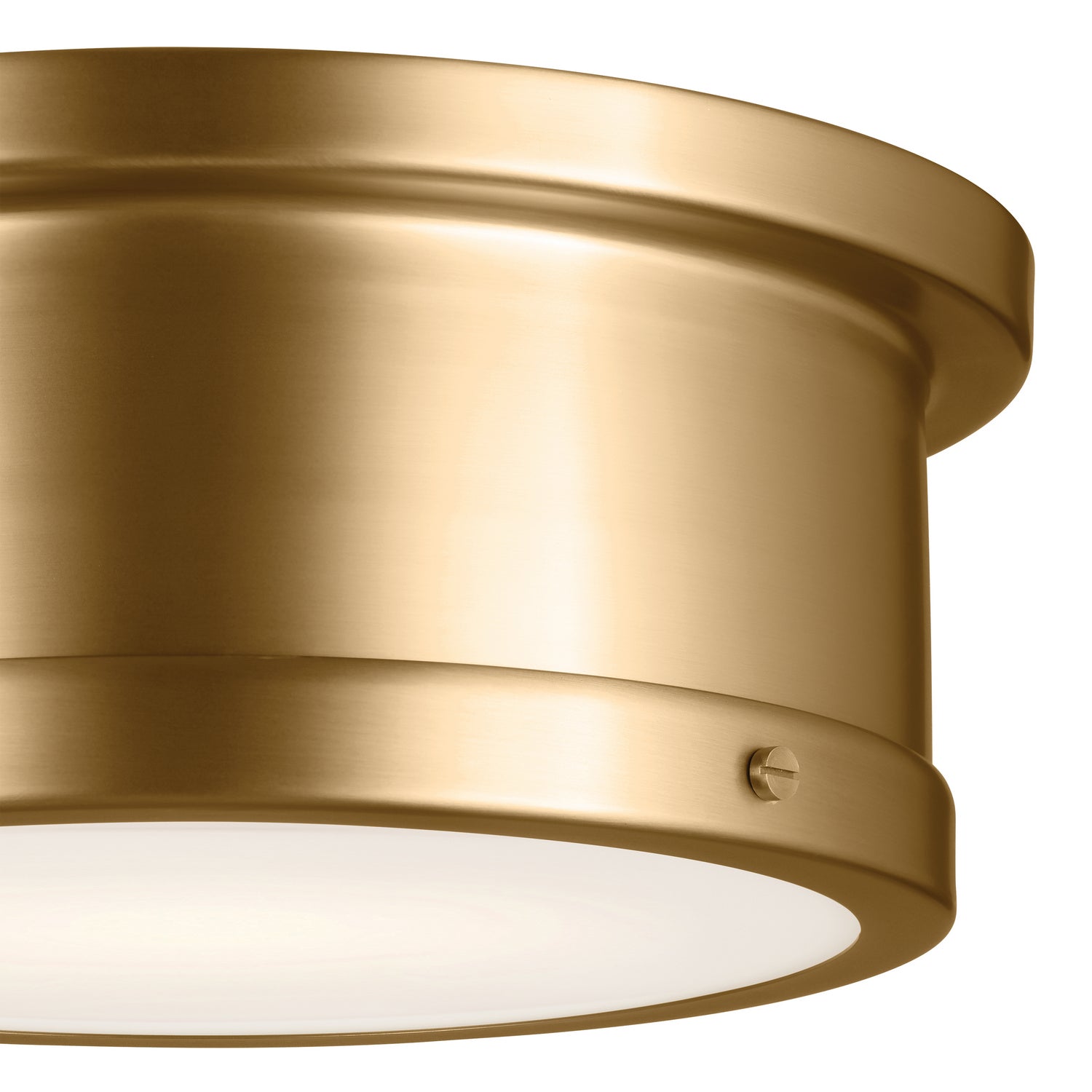 Kichler - 52540BNB - Two Light Flush Mount - Serca - Brushed Natural Brass