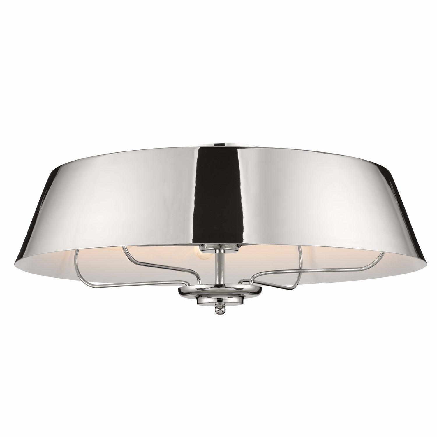 Kichler - 52543PN - Four Light Pendant/Semi Flush Mount - Luella - Polished Nickel