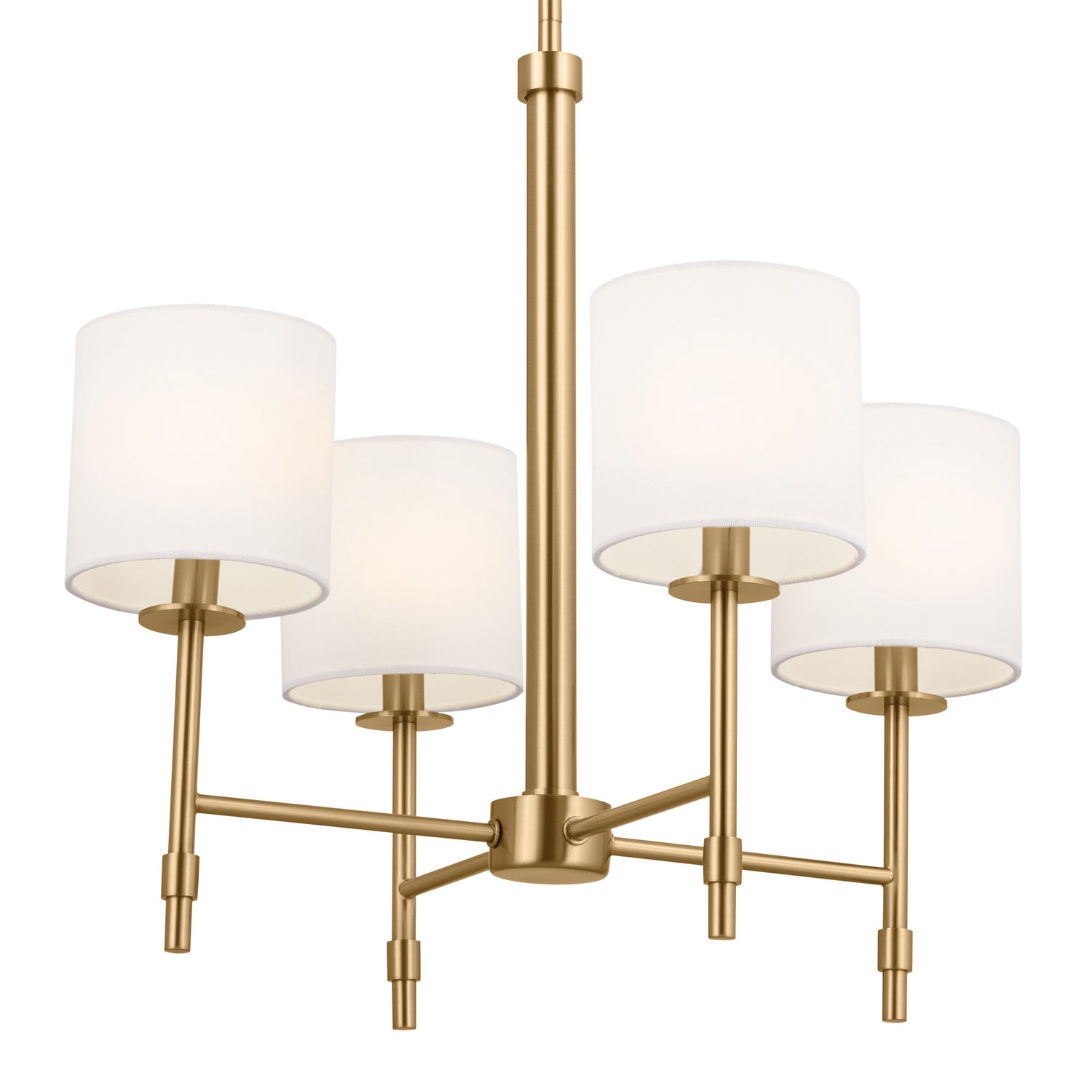 Kichler - 52504BNB - Four Light Mini Chandelier - Ali - Brushed Natural Brass