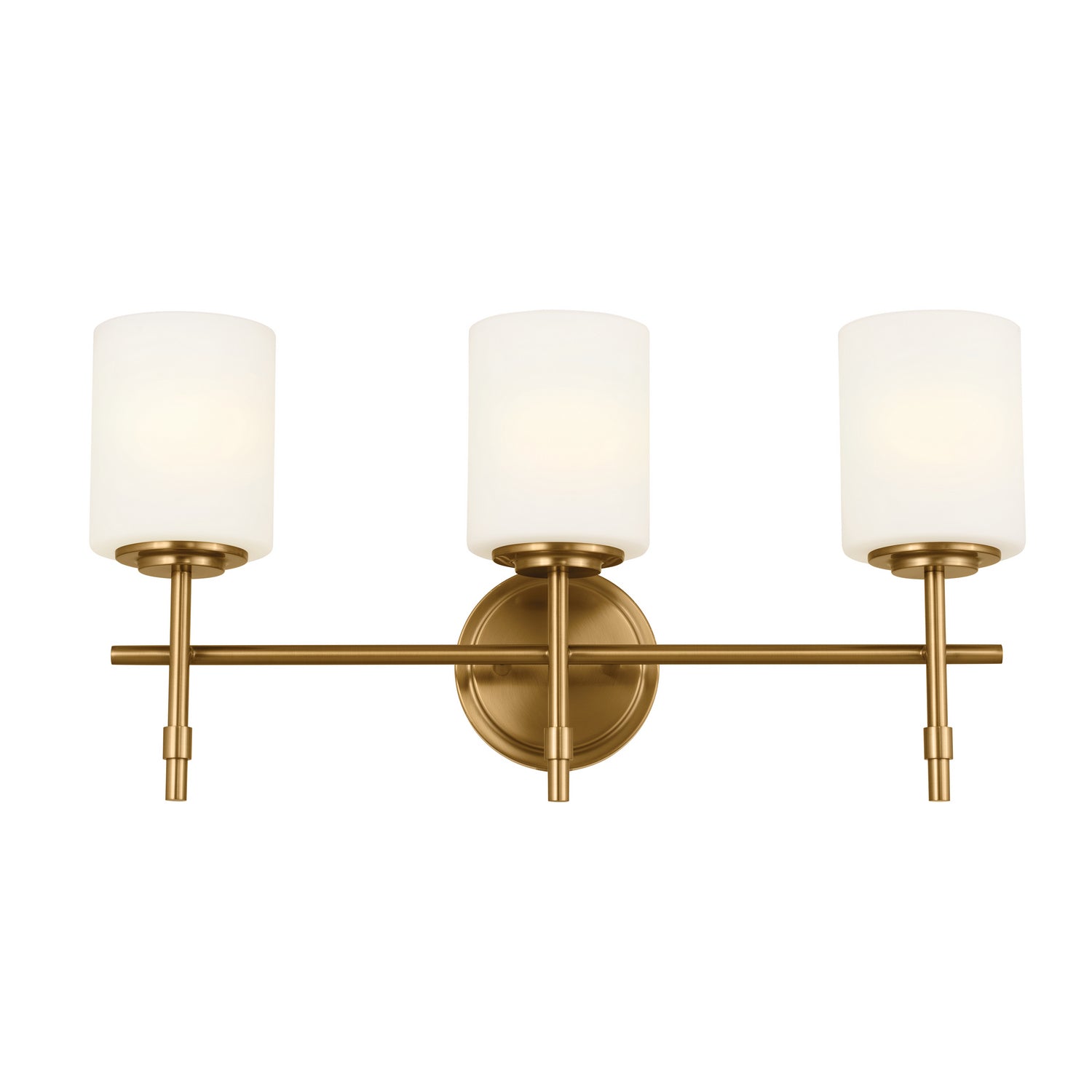 Kichler - 55142BNB - Three Light Bath - Ali - Brushed Natural Brass