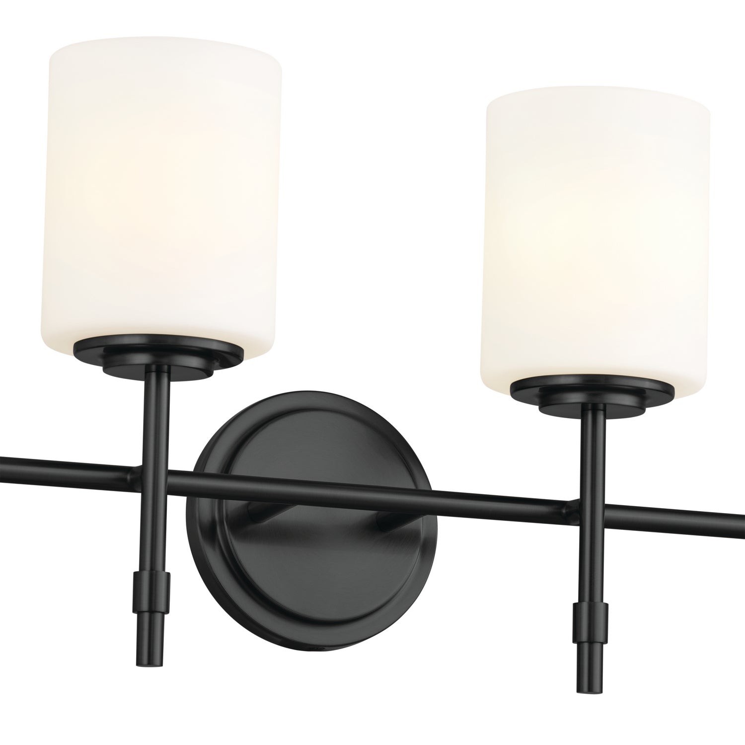 Kichler - 55143BK - Four Light Bath - Ali - Black