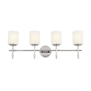 Kichler - 55143PN - Four Light Bath - Ali - Polished Nickel