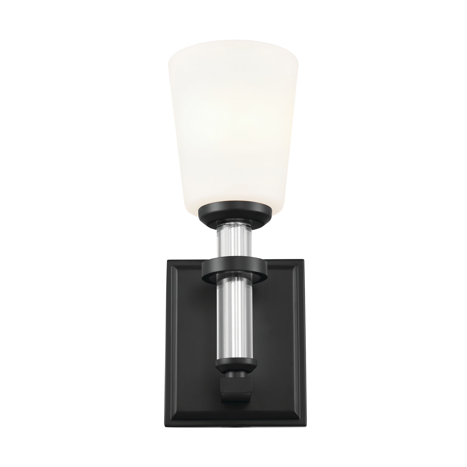 Kichler - 55145BK - One Light Wall Sconce - Rosalind - Black