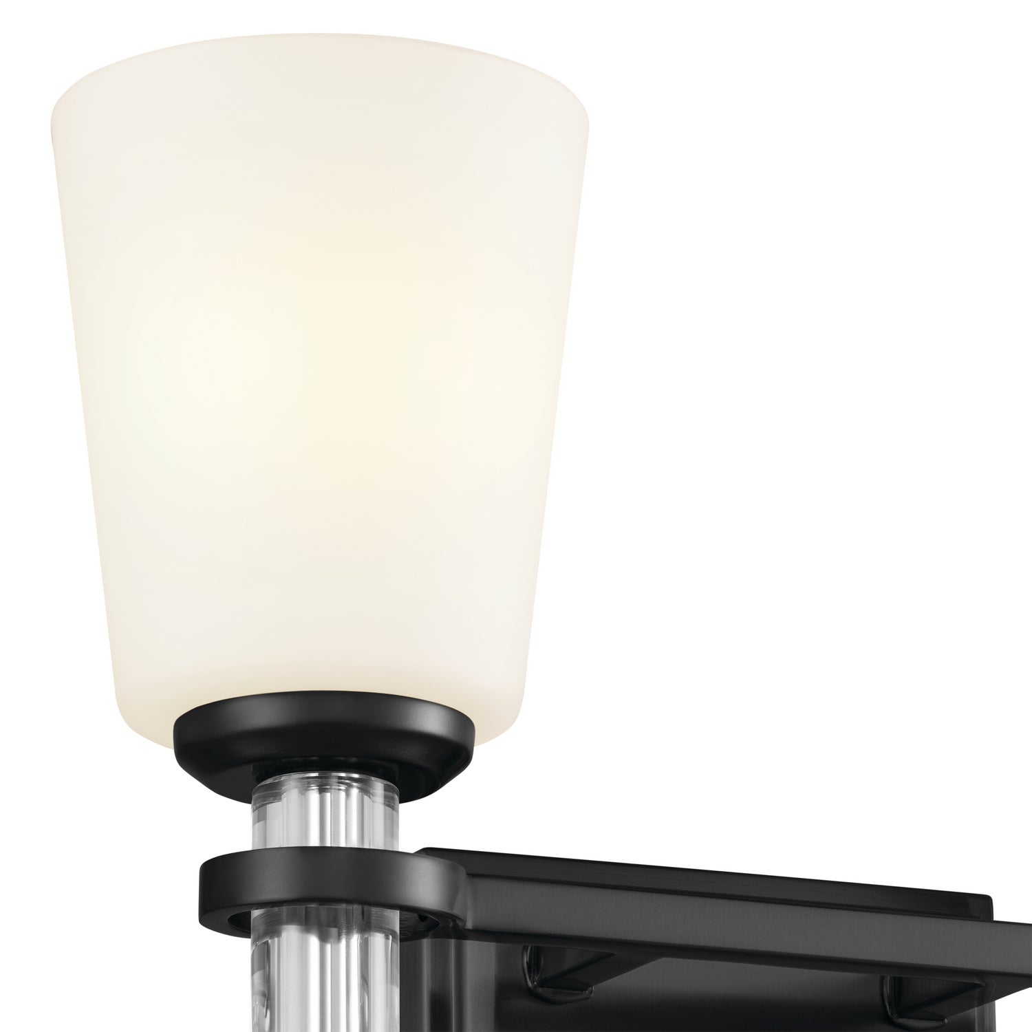 Kichler - 55146BK - Two Light Bath - Rosalind - Black