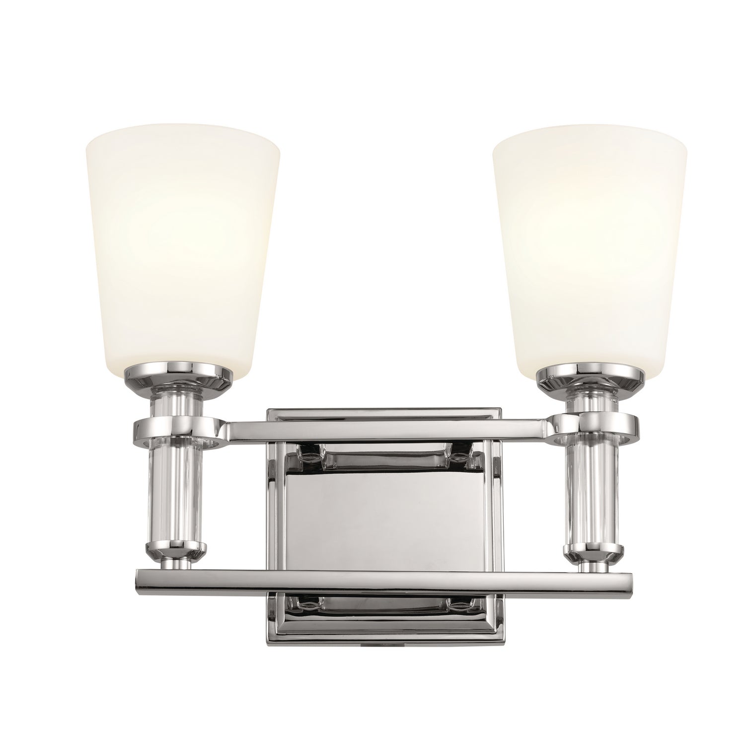 Kichler - 55146PN - Two Light Bath - Rosalind - Polished Nickel