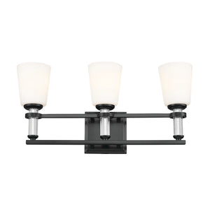 Kichler - 55147BK - Three Light Bath - Rosalind - Black